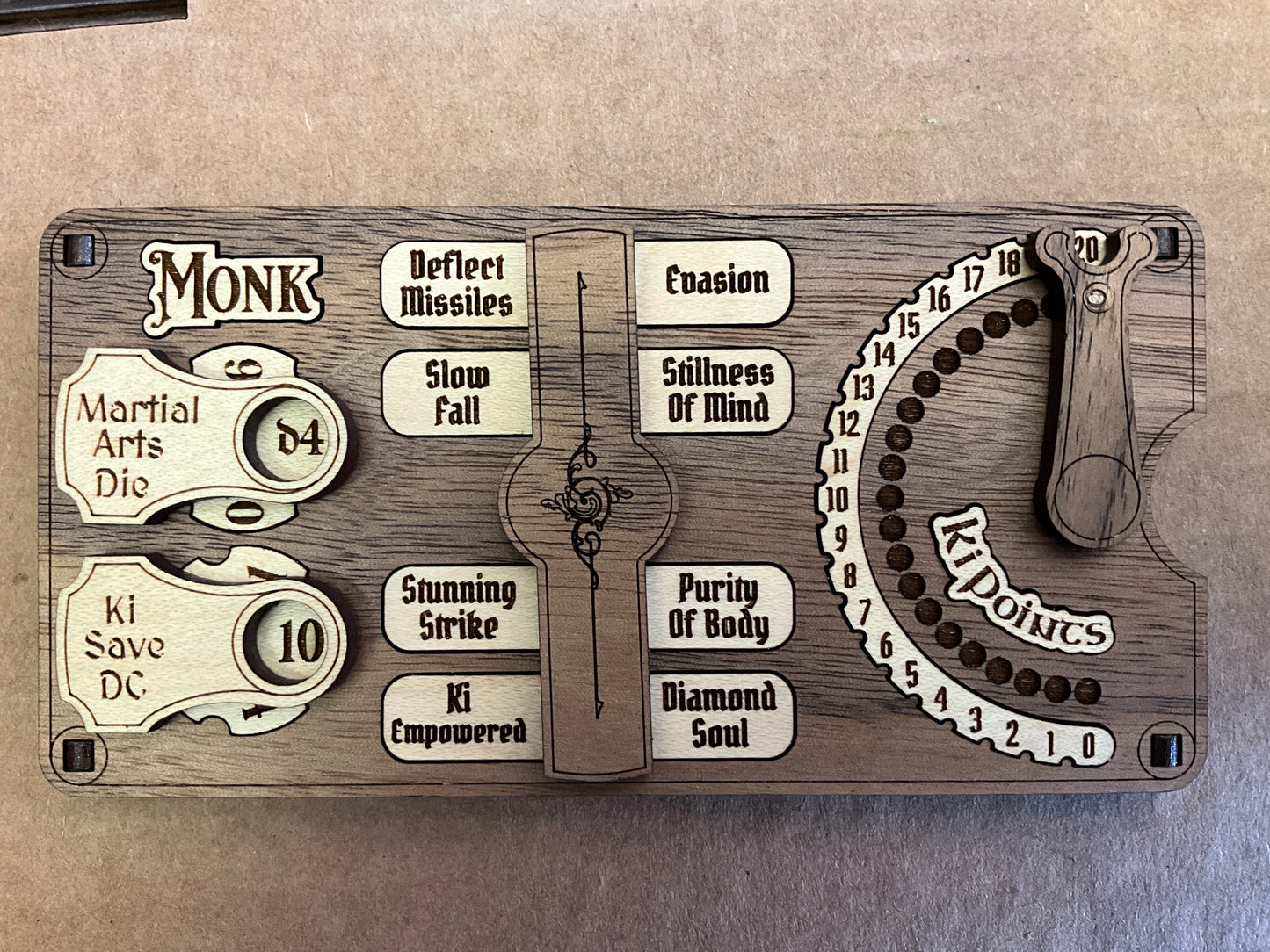Monk - Class Tracker