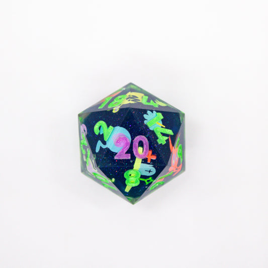 Things That Go Bump - Glow in the Dark Dice Set