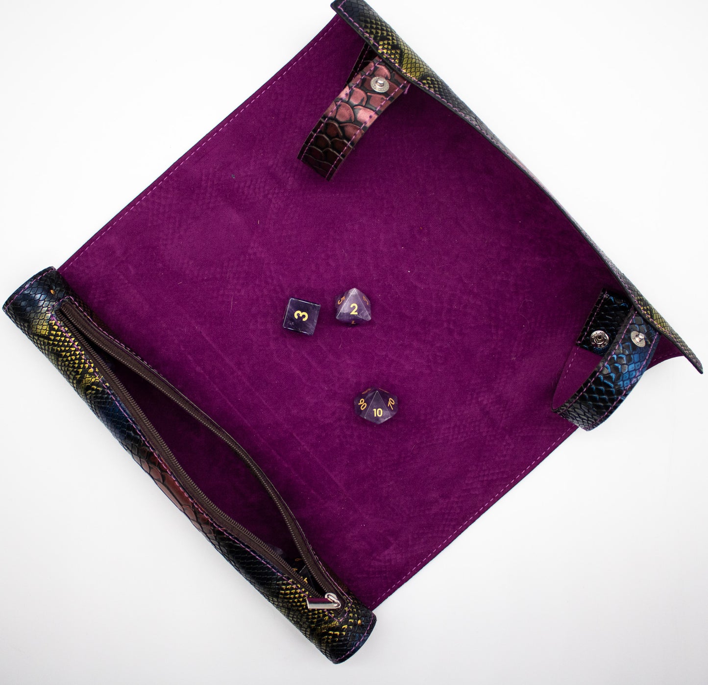 The Scroll - Faux Leather Rolling Mat