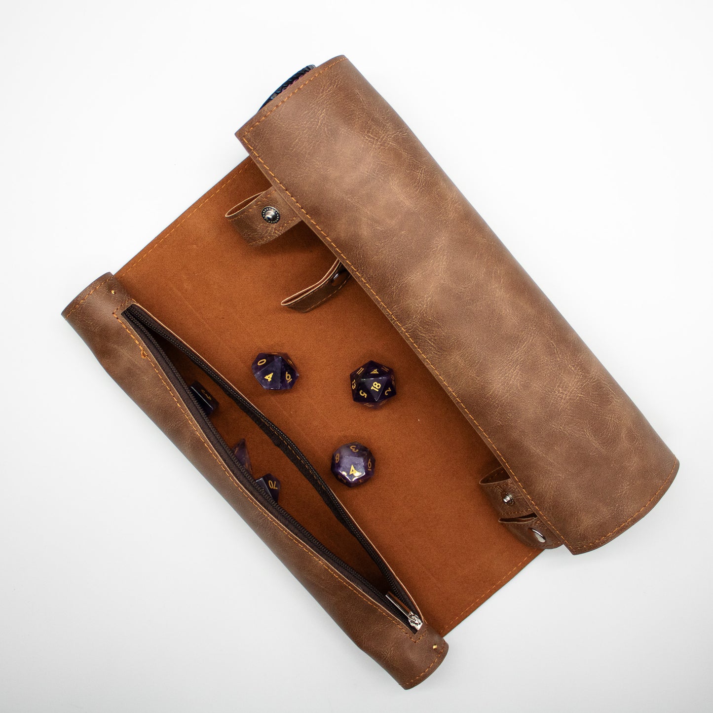 The Scroll - Faux Leather Rolling Mat