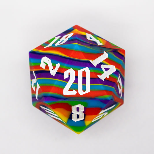 Chonk D20 - Rainbow