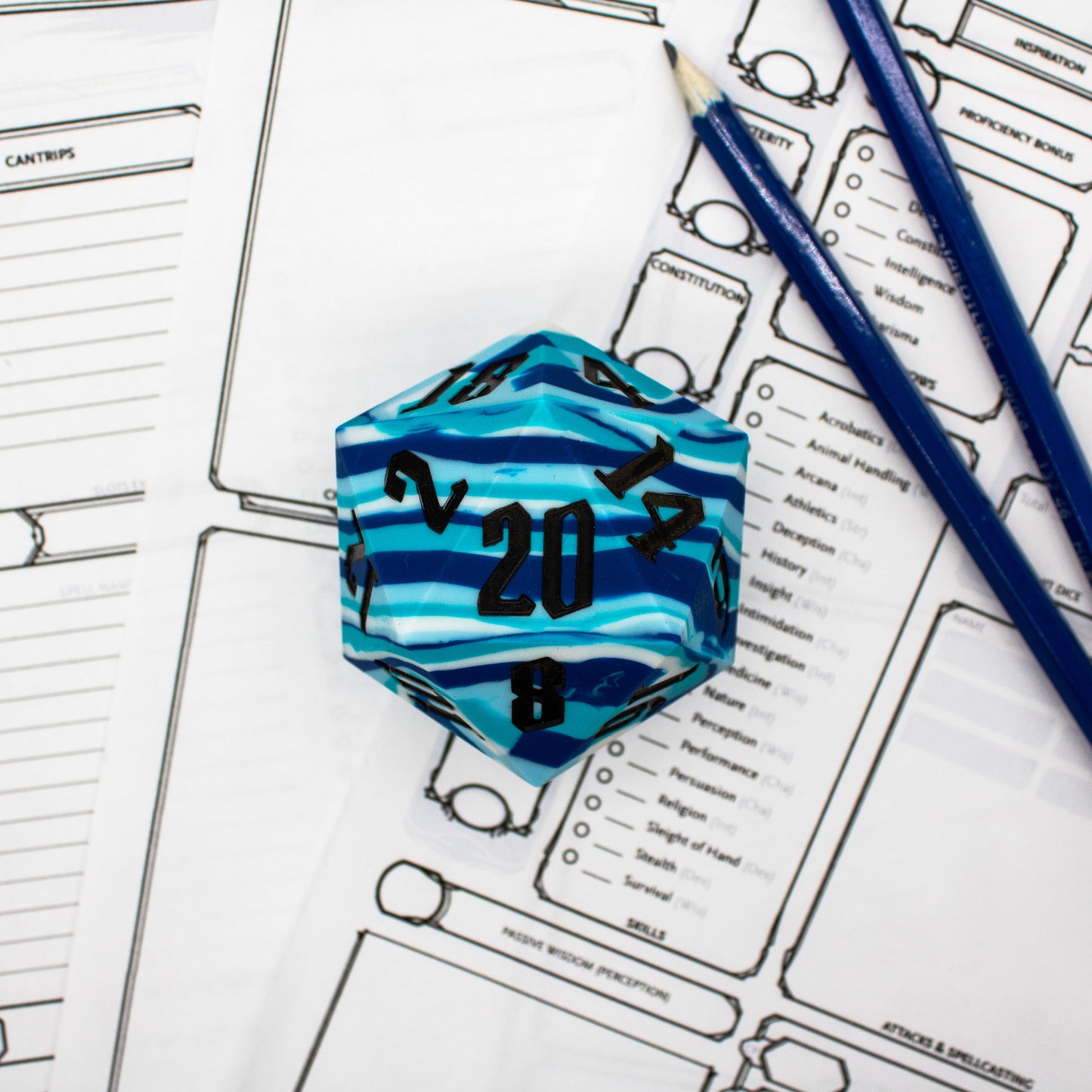 Chonk D20 - Ocean Waves