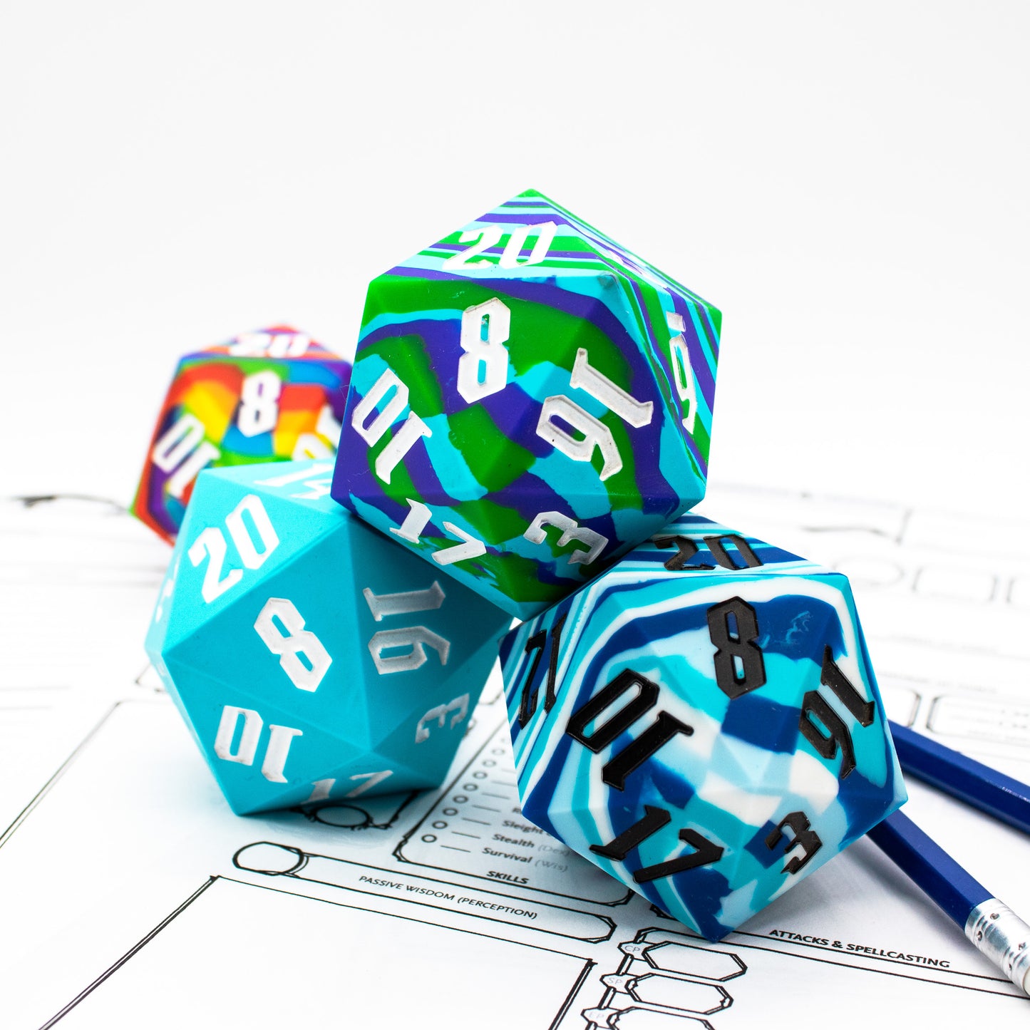 Chonk D20 - Ocean Waves