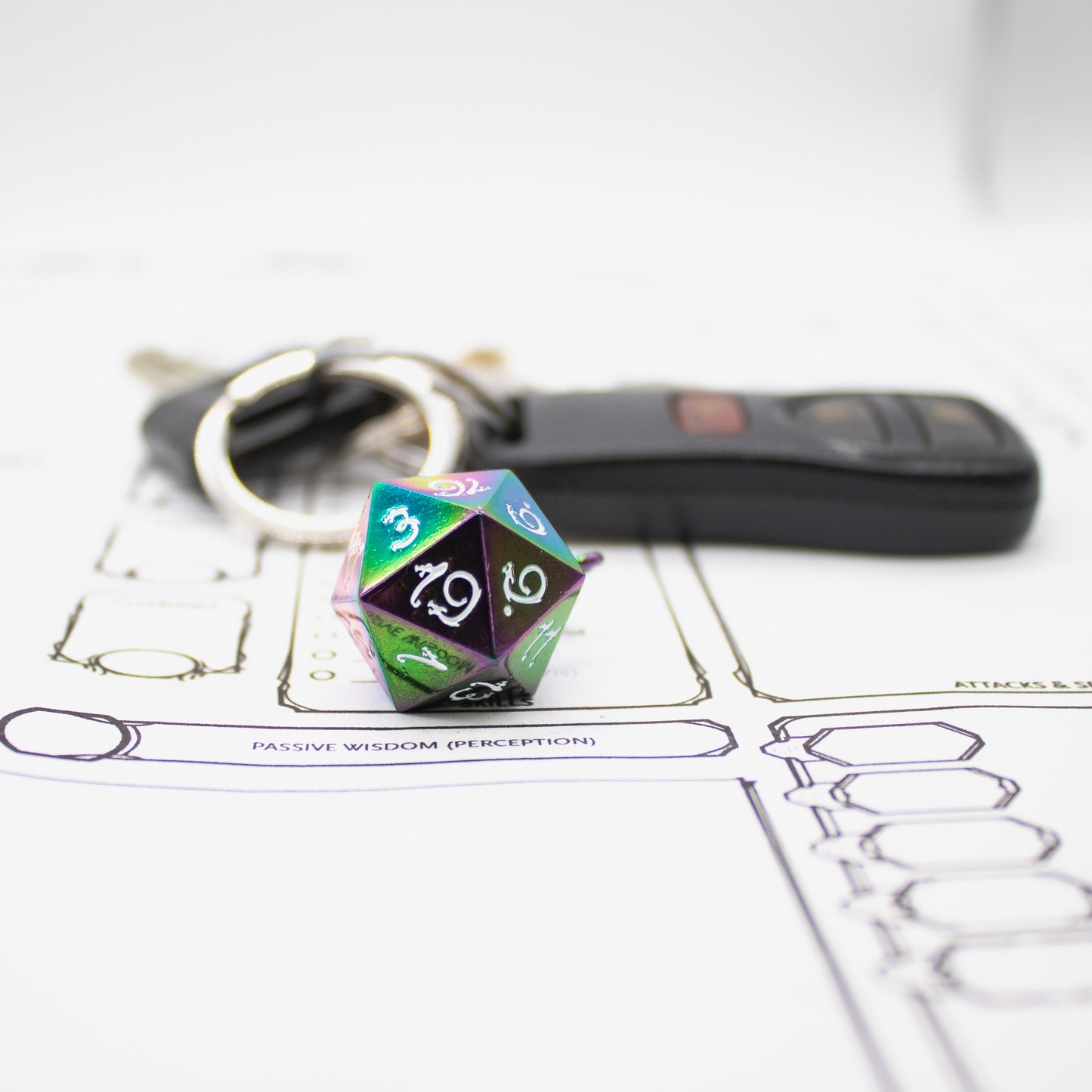 D20 Keychains