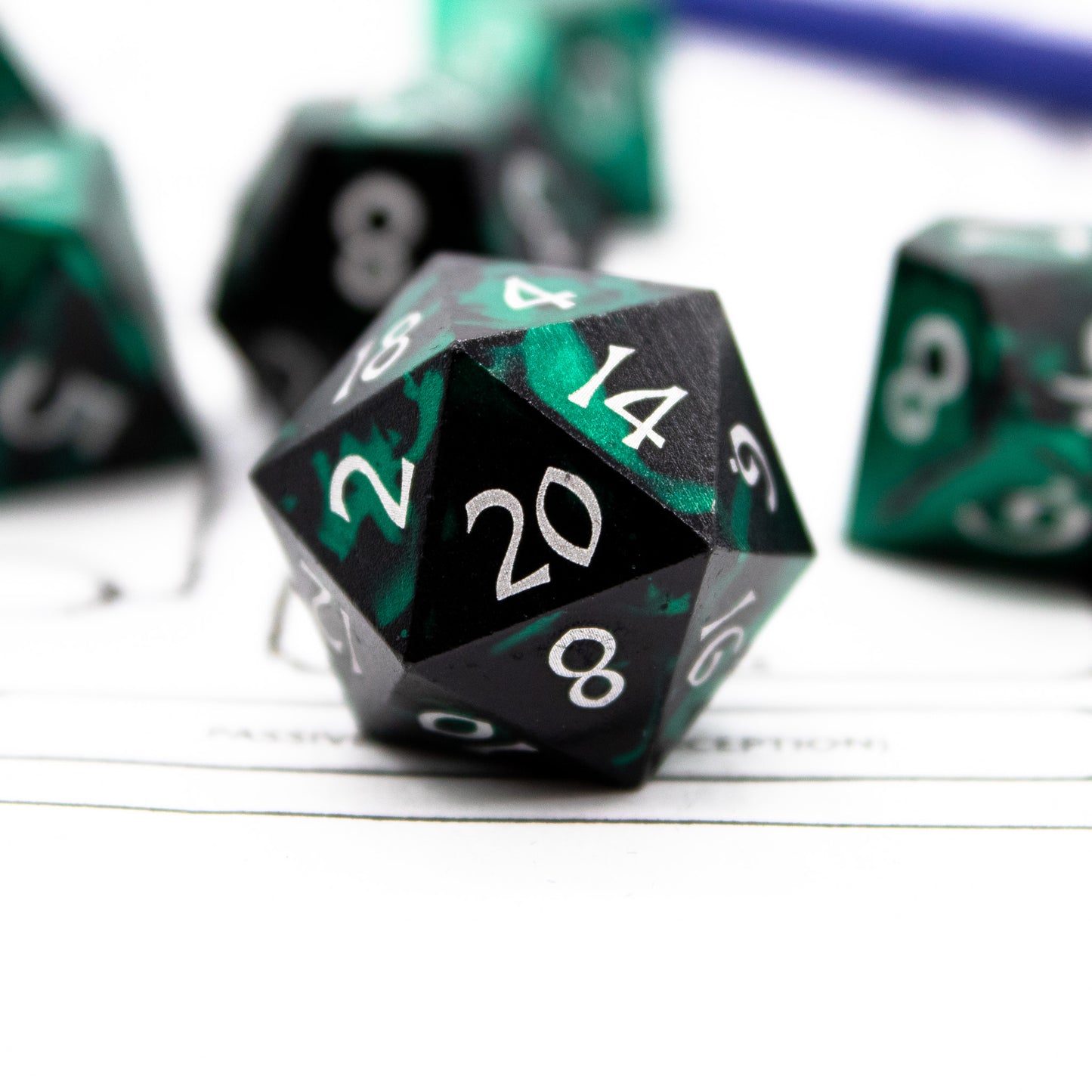 Anodized Aluminum - Teal & Black