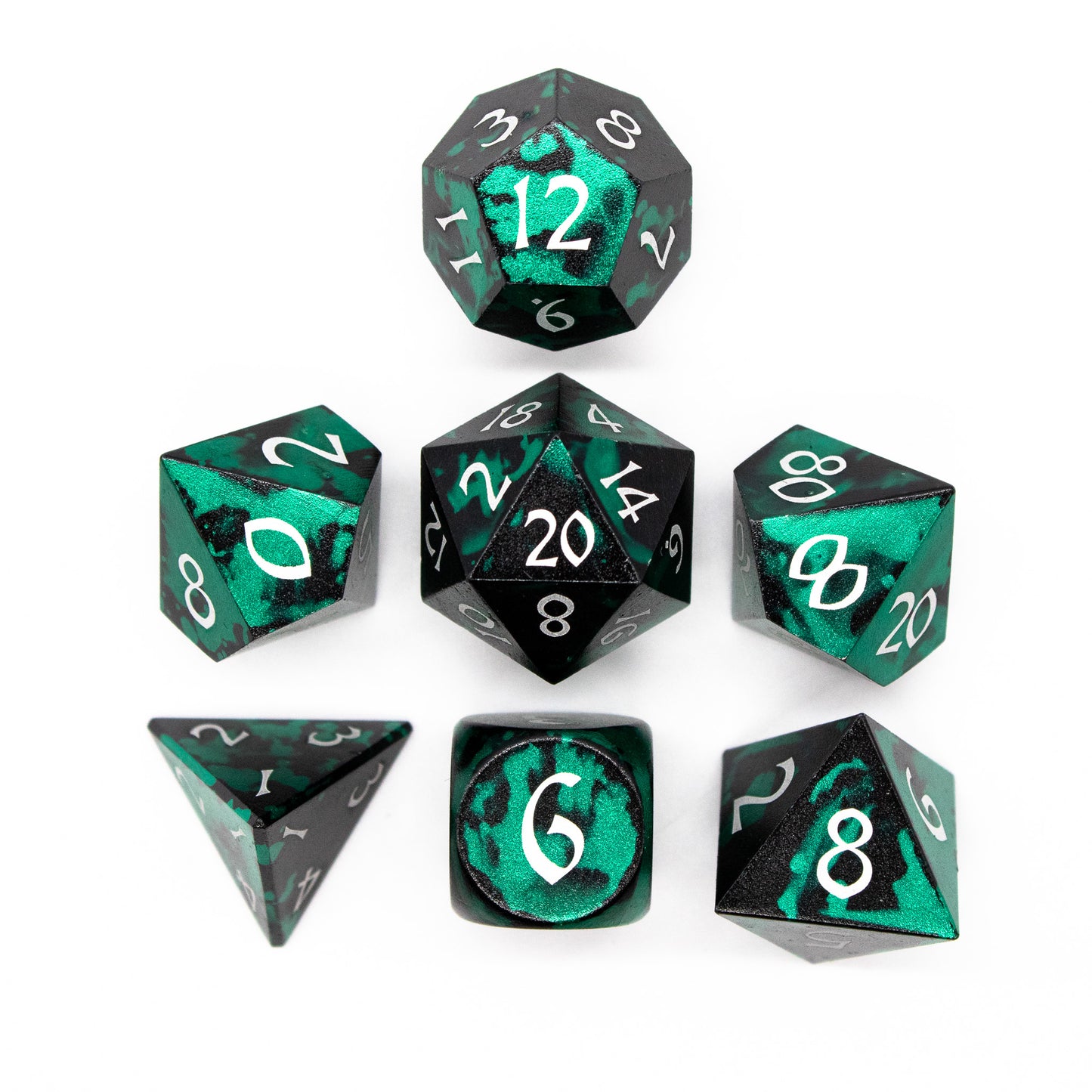 Anodized Aluminum - Teal & Black