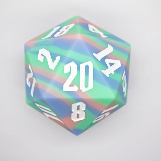 Chonk D20 - Pastel Sunrise