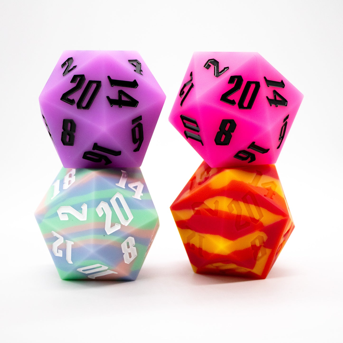 Pastel Sunrise Silicon Chonk D20