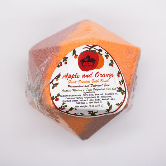 Apple and Orange Bath Bomb