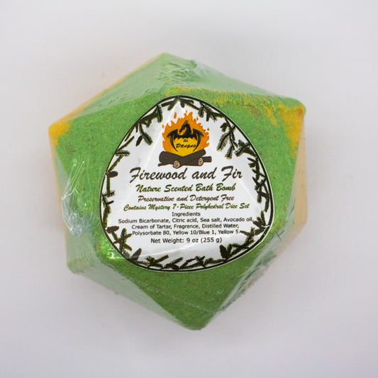 Firewood & Fir Bath Bomb