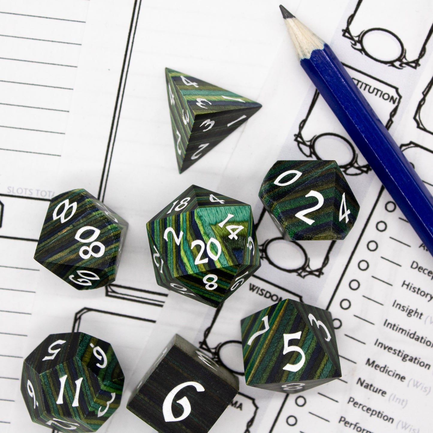 Gem Wood - Forest Dyed Veneer