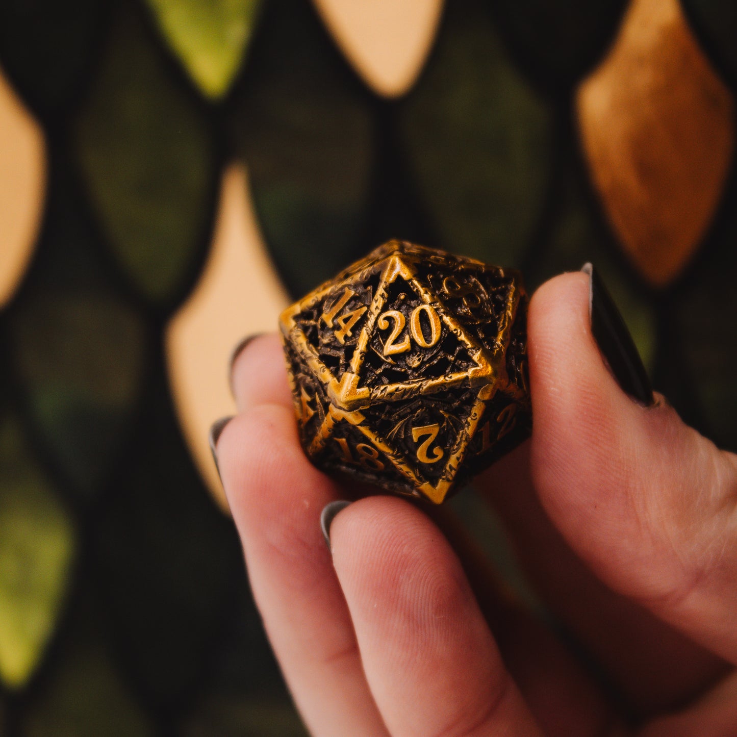 Hollow Metal Dragon - Bronze