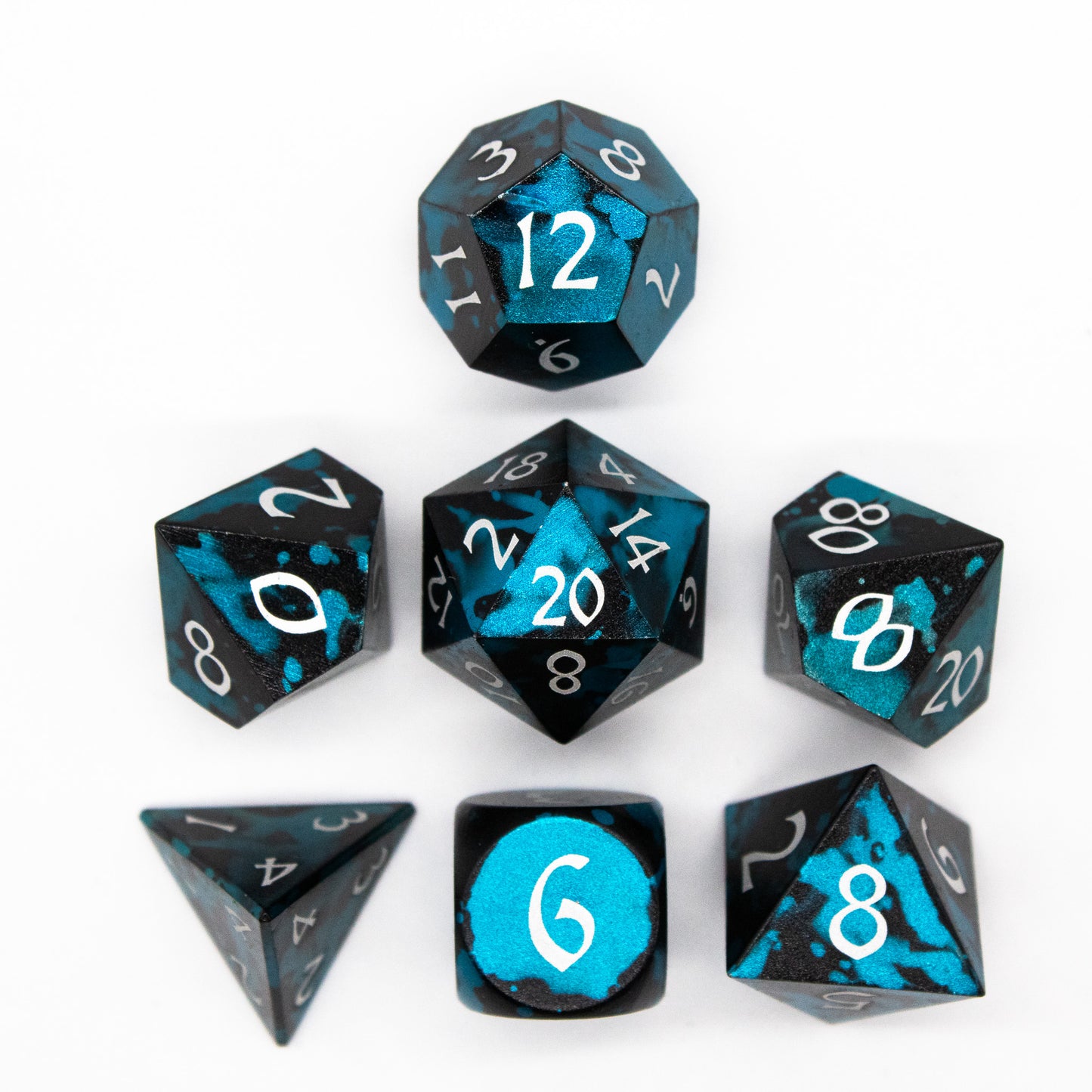 Anodized Aluminum - Blue & Black