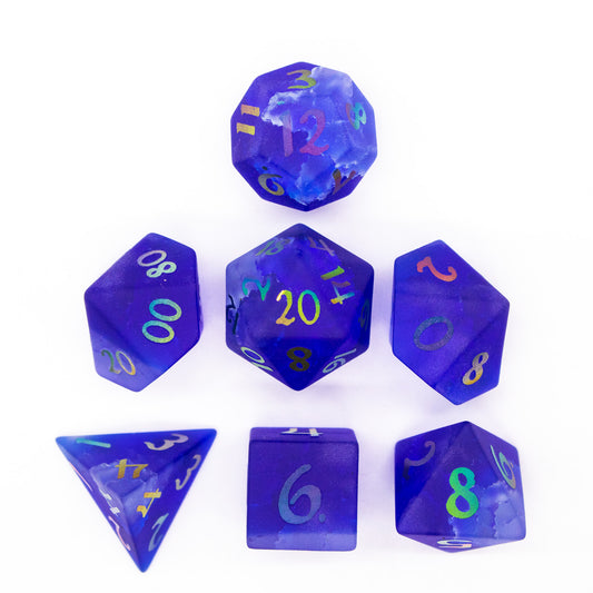 Ionized Dual-Color Lightning Glass - Stormy Seas