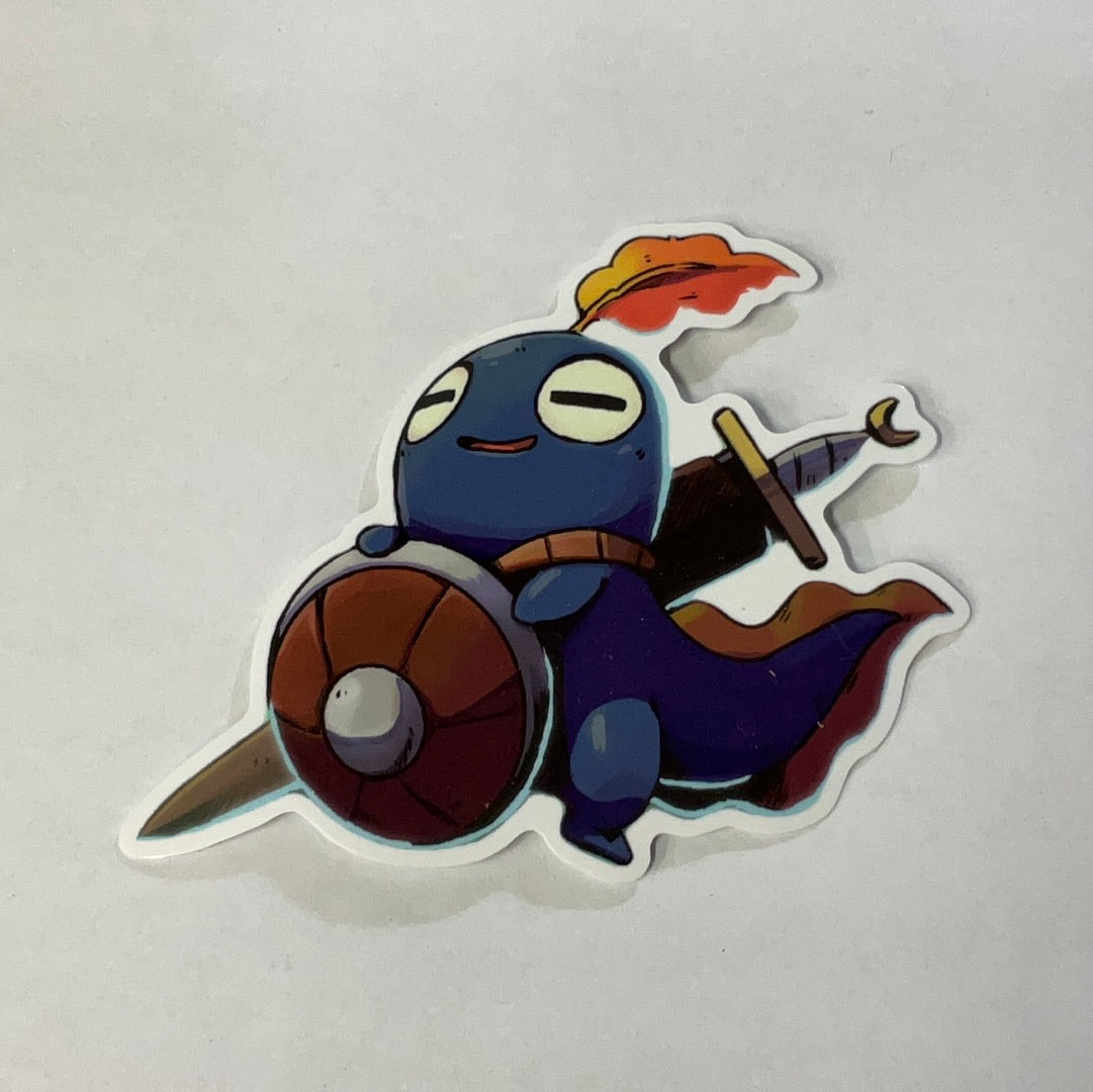 Tadpole Warrior Sticker