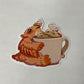 Owlbear Coffee Sticker