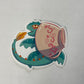 Teacup Sea Monster Sticker