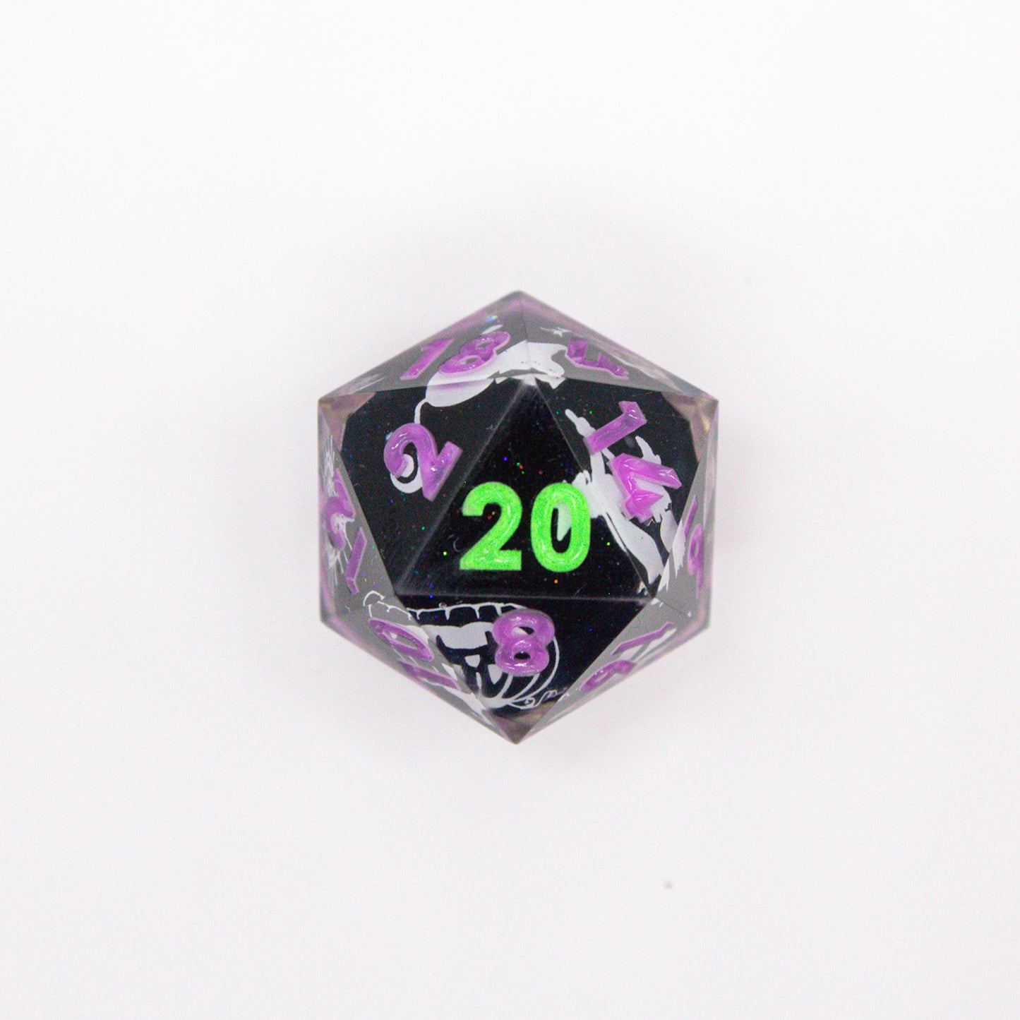 Ghostly Ghouls - Glow in the Dark Dice Set