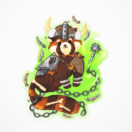 Red the Barbarian Sticker