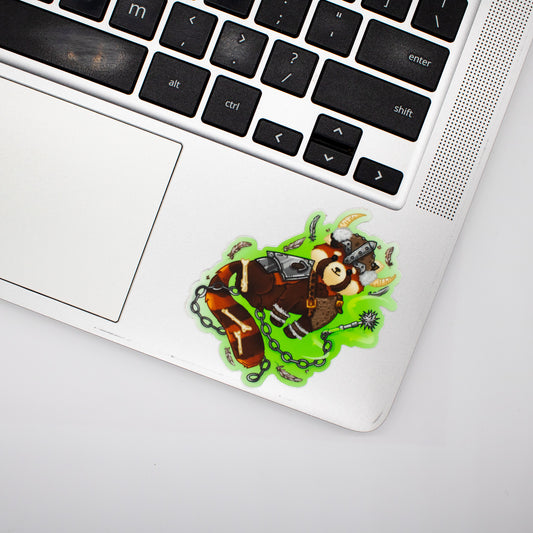 Red the Barbarian Sticker