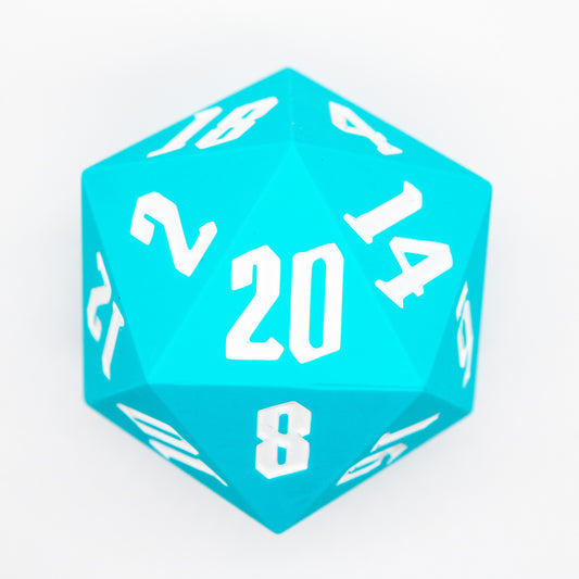 Sky Blue Chonk Silicon D20