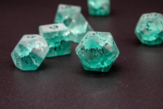 Ionized Lightning Glass -  Teal